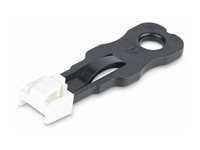 StarTech.com RJ45 Port Locks - 10 Pack with Security Key, Locking RJ45 Port Blocker/Dust Cover, Reusable Ethernet/LAN Port Protector, Snap In RJ45 Dust Blocker for Servers/Switches/Wall Plates - LAN-portblokker med nøkkel - hvit RJ45LOCKANDKEY