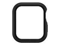 LifeProof Eco-Friendly - Eske for smartarmåndsur - havbasert resirkulert plast - svart/grå, fortau - for Apple Watch (44 mm) 77-83796