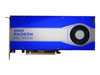 AMD Radeon Pro W6600 - Grafikkort - Radeon Pro W660 - 8 GB GDDR6 - 4 x DisplayPort - for Workstation Z2 G8, Z4 G5, Z6 G5, Z8 G5 340K5AA
