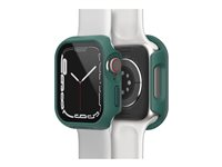 OtterBox Eclipse - Beskyttende deksel front cover for smartarmåndsur - med skjermbeskyttelse - get your greens (green) - for Apple Watch (41 mm) 77-93673