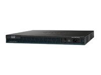 Cisco 2901 VPN ISM Module HSEC Bundle - Ruter 1GbE - WAN-porter: 2 - rackmonterbar CISCO2901-HSEC+/K9