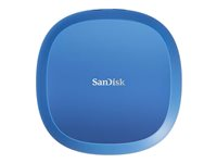 SanDisk Creator Desk Drive - SSD - 4 TB - ekstern (stasjonær) - USB 3.2 Gen 2 (USB-C kontakt) - blå stigning SDSSDT40C-4T00-E25