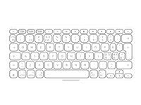 Logitech Keys-To-Go 2 - Tastatur - bærbar - trådløs - Bluetooth LE - blekgrå 920-013015