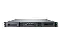 HPE Storage MSL 1/8 Gen3 - Automatisk båndlaster - 144 TB / 360 TB - spor: 8 - uten båndstasjoner - kan monteres i rack - 1U - strekkodeleser R1R75B