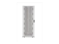 APC NetShelter SX Cabinet with Sides - Rack skap - hvit - 45U - TAA-samsvar - for P/N: SMT1000RM1U, SMT750RM1U, SRTL10KRM4UT, SRTL5KRM2UI-HW, SRTL5KRM2UT-HW, SRTL8KRM4UT AR3355W