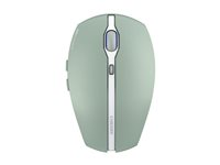 CHERRY GENTIX BT - Mus - optisk - 7 knapper - trådløs - Bluetooth 4.0 - agavegrønn JW-7500-18