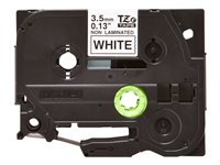 Brother TZe-N201 - Svart på hvitt - Roll (0.35 cm x 8 m) 1 kassett(er) tape - for P-Touch PT-E310; P-Touch Cube PT-P910; P-Touch Cube Plus PT-P710; P-Touch Cube Pro PT-P910 TZEN201