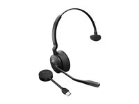 Jabra Engage 55 SE Mono - Hodesett - on-ear - DECT - trådløs - USB-C via DECT-adapter - UC-sertifisert 9653-430-111