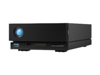 LaCie 1big Dock STHS8000800 - Harddiskarray - 8 TB - 1 brønner (SATA-600) - HDD 8 TB x 1 - Thunderbolt 3, USB 3.1 (ekstern) - med 5-års Rescue Data Recovery Service Plan STHS8000800