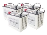 APC Replacement Battery Cartridge #13 - UPS-batteri - blysyre - svart - for P/N: UXBP24, UXBP48 RBC13