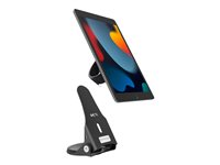Compulocks Universal Tablet Grip and Security Stand - Stativ - for nettbrett - låsbar - svart - skrivebord 189BGRPLCK