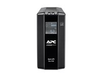 APC Back-UPS Pro BR900MI - UPS - AC 230 V - 540 watt - 900 VA - USB - utgangskontakter: 6 - svart BR900MI