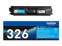 Brother TN326C - Cyan - original - tonerpatron - for Brother DCP-L8400, DCP-L8450, HL-L8250, HL-L8350, MFC-L8650, MFC-L8850 TN326C