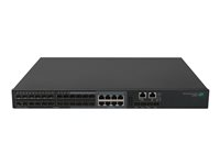 HPE FlexNetwork 5140 24G SFP w/8G Combo 4SFP+ EI - Switch - L3 - smart - 24 x Gigabit SFP + 8 x kombo for Gigabit Ethernet/Gigabit SFP + 4 x 10 Gigabit Ethernet / 1 Gigabit Ethernet SFP+ - rackmonterbar JL826A