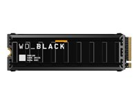 WD_BLACK SN8100 WDS100T1XHM-00CMT0 - SSD - kryptert - 1 TB - intern - M.2 2280 - PCI Express 5.0 x4 (NVMe) - TCG Opal Encryption 2.02 - integrert kjøle WDS100T1XHM-00CMT0
