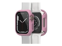 OtterBox Eclipse - Beskyttende deksel front cover for smartarmåndsur - med skjermbeskyttelse - morbærmuse (rosa) - for Apple Watch (41 mm) 77-93667