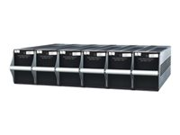 APC High Performance Battery Module - UPS-batteristreng - 6 x batteri - blysyre - for Symmetra PX 250/500kW Battery Enclosure for up to 8 Battery Modules SYBT9-B6