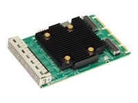 Broadcom 9502-16i - Diskkontroller - Tri-Mode OCP 3.0 - 16 Kanal - SATA 6Gb/s / SAS 12Gb/s / PCIe 4.0 (NVMe) - lav profil - PCIe 4.0 x8 05-50137-02