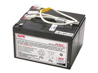 APC Replacement Battery Cartridge #109 - UPS-batteri - 1 x batteri - blysyre - koksgrå - for P/N: BN1250LCD, BR1200G-JP, BR1200LCDI, BR1500LCD, BR1500LCDI, BX1300LCD, BX1500LCD APCRBC109