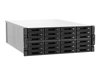 QNAP TS-H3087XU-RP - NAS-server - 30 brønner - kan monteres i rack - SATA 6Gb/s - RAID 0, 1, 5, 6, 10, 50, 60, JBOD - RAM 64 GB - 2.5 Gigabit Ethernet / 10 Gigabit Ethernet - iSCSI støtte - 4U TS-H3087XU-RP-E2378-64G