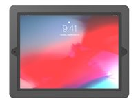 Compulocks iPad 10.2" Axis Enclosure - Monteringssett (gulvstativ, hus, tuklesikkert skruesett) - for nettbrett - svart - skjermstørrelse: 10.2" - for Apple 10.2-inch iPad (7. generasjon, 8. generasjon, 9. generasjon) 102AXSB