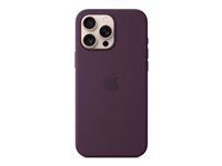 Apple - Baksidedeksel for mobiltelefon - MagSafe-samsvar - silikon - plomme - for iPhone 16 Pro Max MYYW3ZM/A