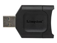 Kingston MobileLite Plus - Kortleser (SD, SDHC, SDXC, SDHC UHS-I, SDXC UHS-I, SDHC UHS-II, SDHC UHS-II) - USB 3.2 Gen 1 MLP