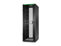 APC NetShelter SX Gen 2 - Rack skap - 2124 H x 750W x 1070D mm, med sider - står på gulv - svart - 42U - 19" - TAA-samsvar AR3155B2