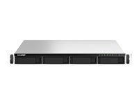QNAP TS-464 - NAS-server - 4 brønner - kan monteres i rack - SATA 6Gb/s - RAID 0, 1, 5, 6, JBOD, 10 - RAM 8 GB - 2.5 Gigabit Ethernet - iSCSI støtte - 1U TS-464U-8G