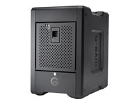 SanDisk Professional G-RAID SHUTTLE 4 - Harddiskarray - 80 TB - 4 brønner - HDD 20 TB x 4 - Thunderbolt 3, USB 3.1 Gen 2 (ekstern) SDPH34H-080T-MBAAB