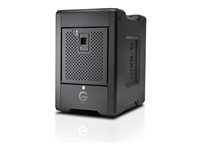 SanDisk Professional G-RAID SHUTTLE 4 - Harddiskarray - 96 TB - 4 brønner - HDD 96 TB x 4 - Thunderbolt 3, USB 3.2 Gen 1 (ekstern) SDPH34H-096T-MBAAB