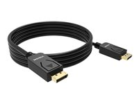 Vision Professional - DisplayPort-kabel - DisplayPort (hann) til DisplayPort (hann) - 2 m - 4K-støtte - svart TC 2MDP/BL