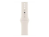Apple - Klokkestropp for smart armbåndsur - 46mm - S/M-størrelse - stjernelys MXM63ZM/A