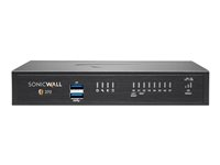 SonicWall TZ Series (Gen 7) TZ370 - Sikkerhetsapparat - med 3 års Essential Protection Service Suite og Cloud Secure Edge i 1 år SIA-Basic (10 brukere) og 1 år SPA-Advanced (3 brukere) - 1GbE - SonicWall Promotional Tradeup - skrivebord 03-SSC-3005