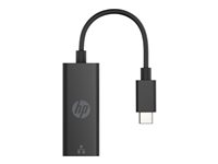 HP USB-C to RJ45 Adapter G2 - Nettverksadapter - USB-C - Gigabit Ethernet x 1 - for Victus by HP Laptop 15, 16; Fortis 11 G9; Laptop 14, 15, 17; Pavilion x360 Laptop 4Z527AA