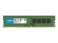Crucial - DDR4 - modul - 8 GB - DIMM 288-pin - 2400 MHz / PC4-19200 - CL17 - 1.2 V - ikke-bufret - ikke-ECC CT8G4DFS824AT