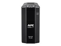 APC Back-UPS Pro BR650MI - UPS - AC 230 V - 390 watt - 650 VA - USB - utgangskontakter: 6 - svart BR650MI