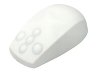 Active Key MedicalMouse medium - Mus - høyre- og venstrehåndet - laser - 5 knapper - trådløs - 2.4 GHz - USB trådløs mottaker - hvit AK-PMT2LB-FS-W