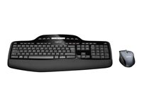 Logitech Wireless Desktop MK710 - Tastatur- og mussett - trådløs - 2.4 GHz - Nordisk 920-002443