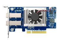 QNAP QXP-830S-3808 - Diskkontroller - SATA 6Gb/s / SAS 12Gb/s / PCIe 4.0 (NVMe) - lav profil - RAID JBOD - PCIe 4.0 x8 QXP-830S-3808