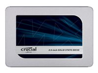 Crucial MX500 - SSD - kryptert - 250 GB - intern - 2.5" - SATA 6Gb/s - 256-bit AES - TCG Opal Encryption 2.0 CT250MX500SSD1