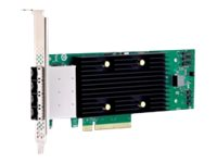 Broadcom HBA 9600-16e - Diskkontroller - 16 Kanal - SATA 6Gb/s / SAS 24Gb/s / PCIe 4.0 (NVMe) - PCIe 4.0 x8 05-50118-00