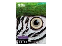 Epson Fine Art II - Bomull - strukturert matt - 515 mikroner - naturlig hvitt - A2 (420 x 594 mm) - 300 g/m² - 25 ark klutepapir C13S450283NQ