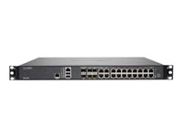 SonicWall NSa 4650 - Sikkerhetsapparat - 10GbE, 2.5GbE - 1U - NFR, demo - rackmonterbar 01-SSC-4355