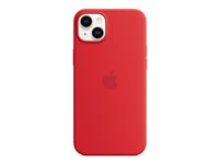 Apple - Baksidedeksel for mobiltelefon - MagSafe-samsvar - silikon - rød - for iPhone 14 Plus MW513ZM/A