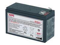APC Replacement Battery Cartridge #17 - UPS-batteri - 1 x batteri - blysyre - svart - for P/N: BE850G2, BE850G2-CP, BE850G2-FR, BE850G2-IT, BE850G2-SP, BVN900M1, BVN950M2 RBC17