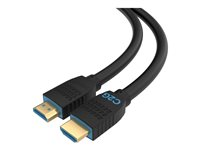 C2G 15ft (4.5m) C2G Performance Series Ultra Flexible High Speed HDMI Cable - 4K 60Hz In-Wall, CMG (FT4) Rated - High Speed - HDMI-kabel med Ethernet - HDMI hann til HDMI hann - 4.6 m - svart - 4K 60Hz støtte, toretnings C2G10400