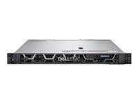 Dell EMC PowerEdge R450 - Server - rackmonterbar - 1U - toveis - 1 x Xeon Silver 4310 / 2.1 GHz - RAM 16 GB - SAS - hot-swap 2.5" brønn(er) - SSD 480 GB - ingen grafikk - GigE - uten OS - monitor: ingen - svart - BTP - med 3 Years Basic Onsite XDK46