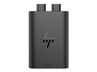 HP GaN USB-C Laptop Charger - Strømadapter - AC 115/230 V - 65 watt - utgangskontakter: 2 - Europa 600Q8AA#ABB