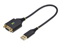 1ft/30cm USB to Null Modem Serial Cable 1P1FFCN-USB-SERIAL